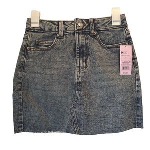 Wild Fable Denim Mini Skirt Size 0 NWT